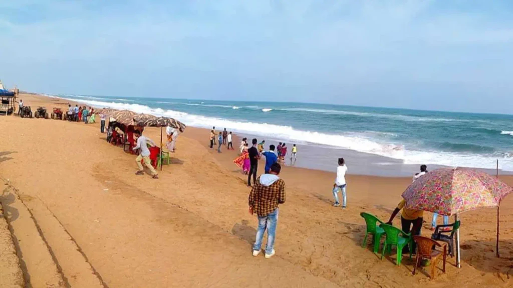 Chandrabhaga Beach near Konark on Odisha coast