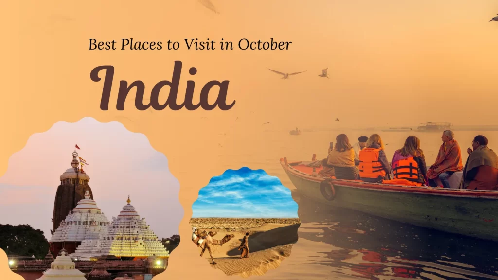places to visit in october in india