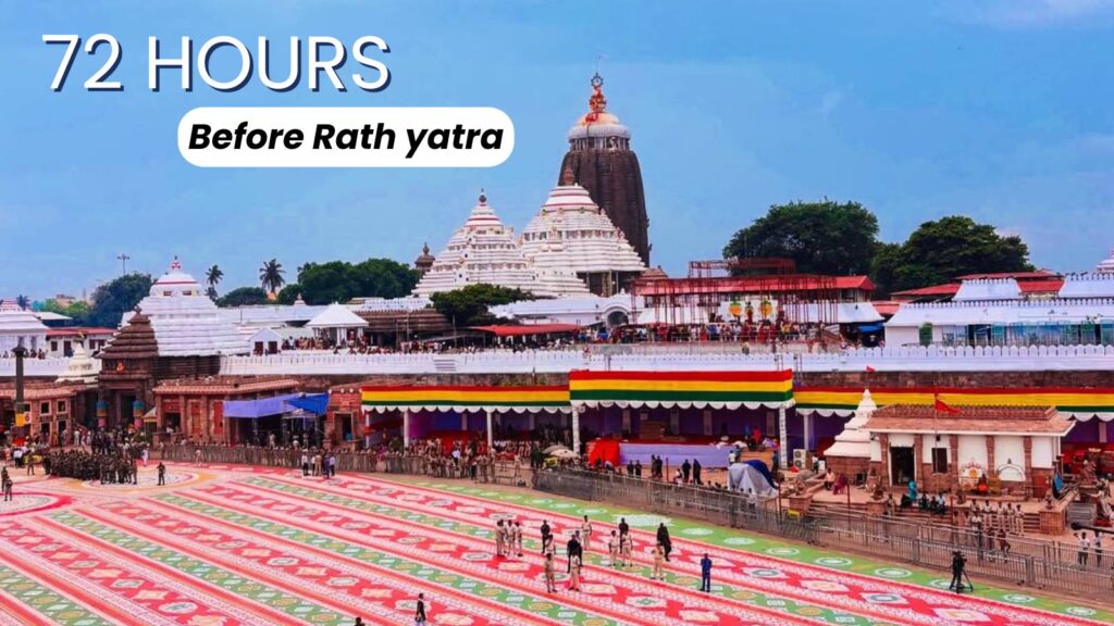 Final count down before rath yatra