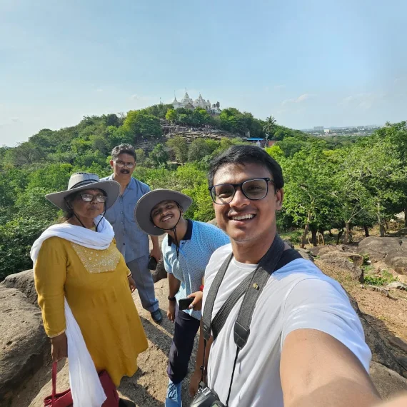 Selfie time at Khandagiri
